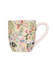 Cath Kidston Set of 4 Green Breakfast Mugs - Image 2 of 4
