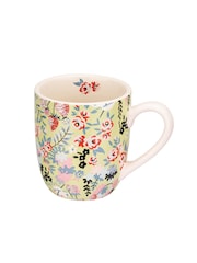 Cath Kidston Set of 4 Green Breakfast Mugs - Image 3 of 4