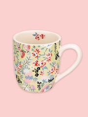 Cath Kidston Set of 4 Green Breakfast Mugs - Image 4 of 4