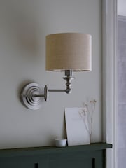 Brushed Chrome Burford Swing Arm Wall Light - Image 2 of 4