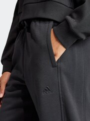 adidas Black Sportswear All Szn Fleece Loose Joggers - Image 5 of 6