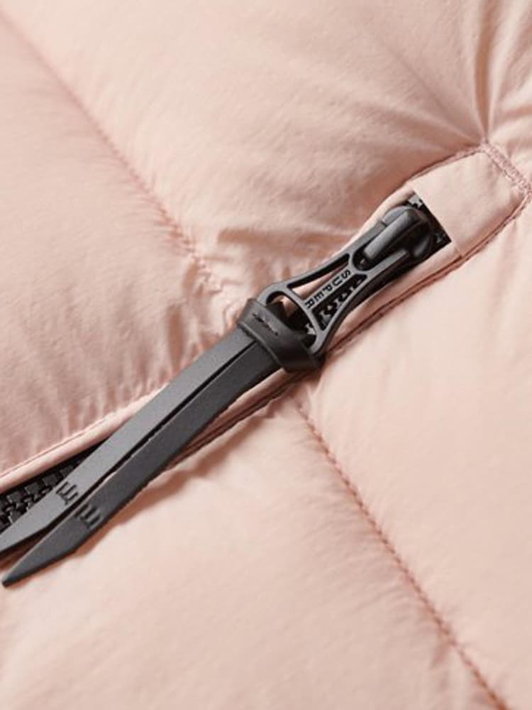 Superdry Pink Faux Fur Short Hooded Puffer Jacket - Image 5 of 5