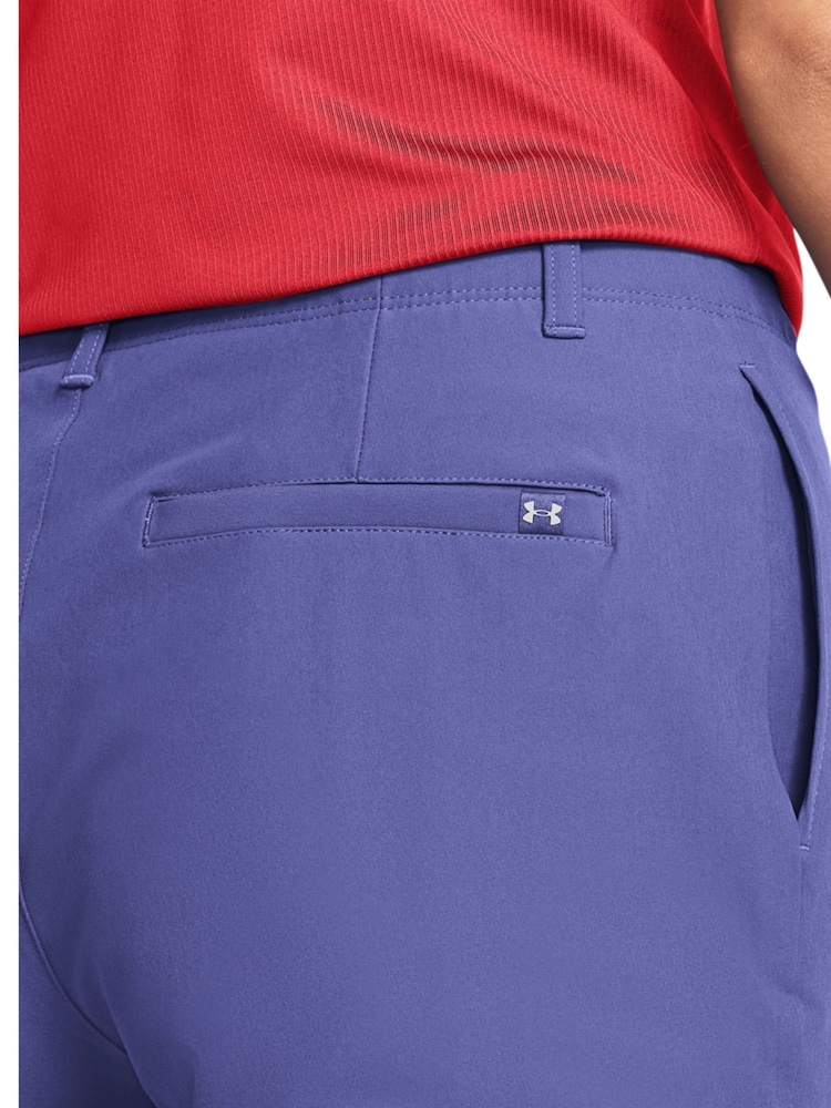 Under Armour Navy Blue/Grey Golf Drive Shorts - Image 3 of 4