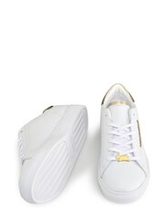 Radley London Malton Metal Logo Radley London White Trainers - Image 3 of 4