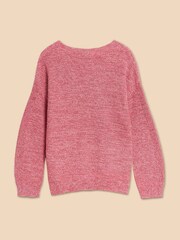 White Stuff Pink Northbank Jumper - Image 6 of 7