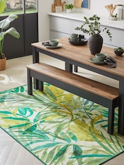 Tapis feuille de palmier lavable - Image 7 of 7