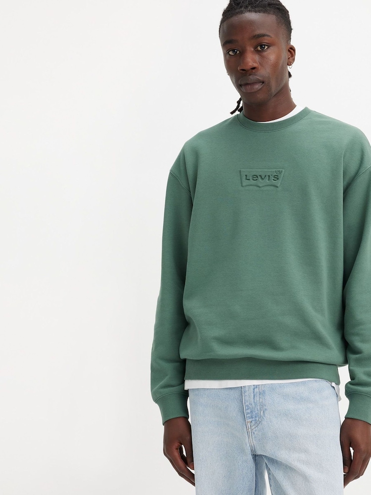 Levi's® Dark Forest Relaxed Fit Graphic Crewneck Sweatshirt - Image 1 of 7