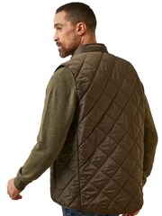 Ariat Green Woodside Vest - Image 2 of 4