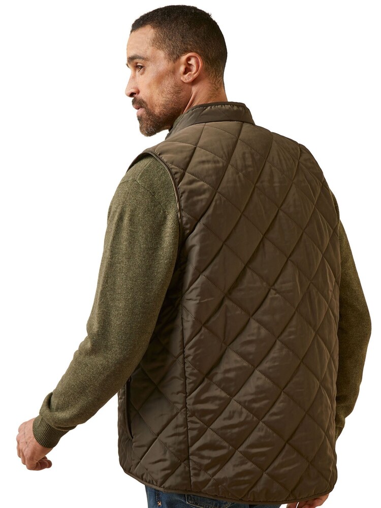 Ariat Green Woodside Vest - Image 2 of 4