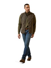 Ariat Green Woodside Vest - Image 3 of 4