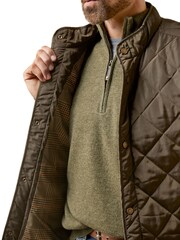 Ariat Green Woodside Vest - Image 4 of 4