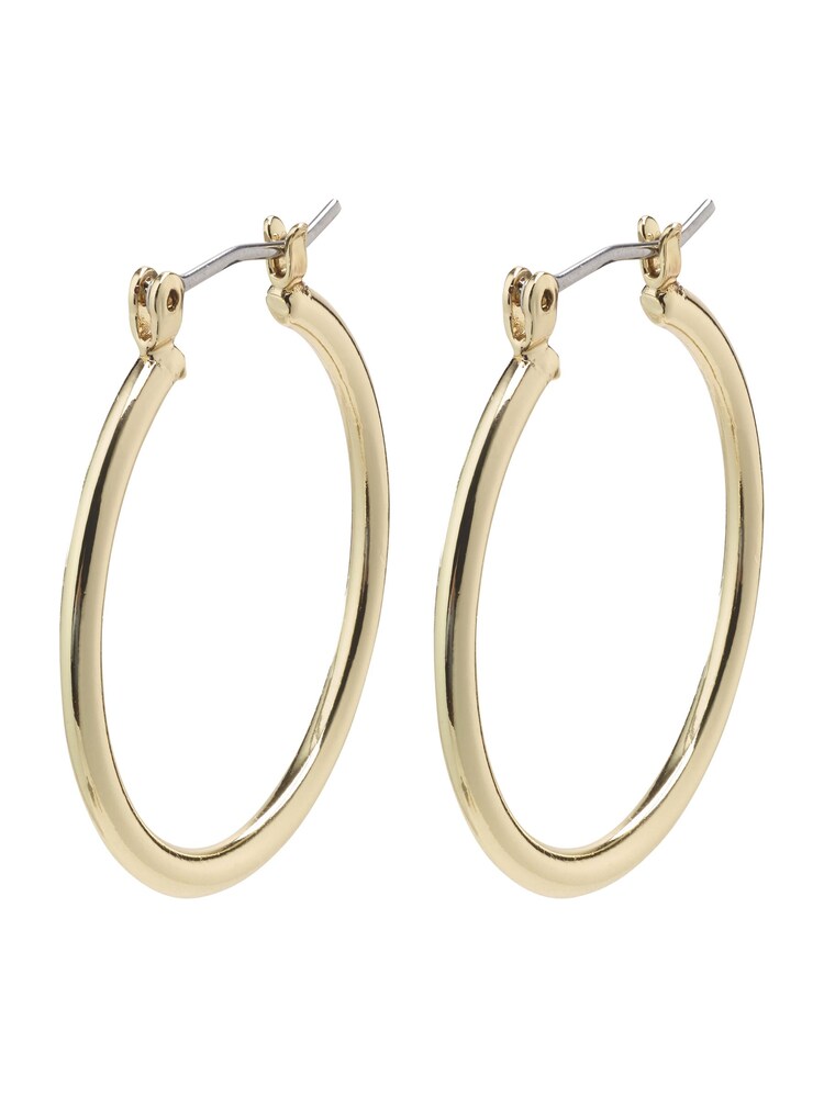 PILGRIM Gold Plated Layla Large Hoop Earrings 38mm - Image 1 of 4