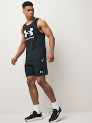 Under Armour Black/White Sportstyle Logo Vest - Image 2 of 5