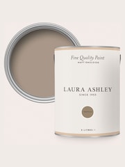 Laura Ashley Truffle Natural Matt Emulsion 5LT Paint - Image 1 of 1