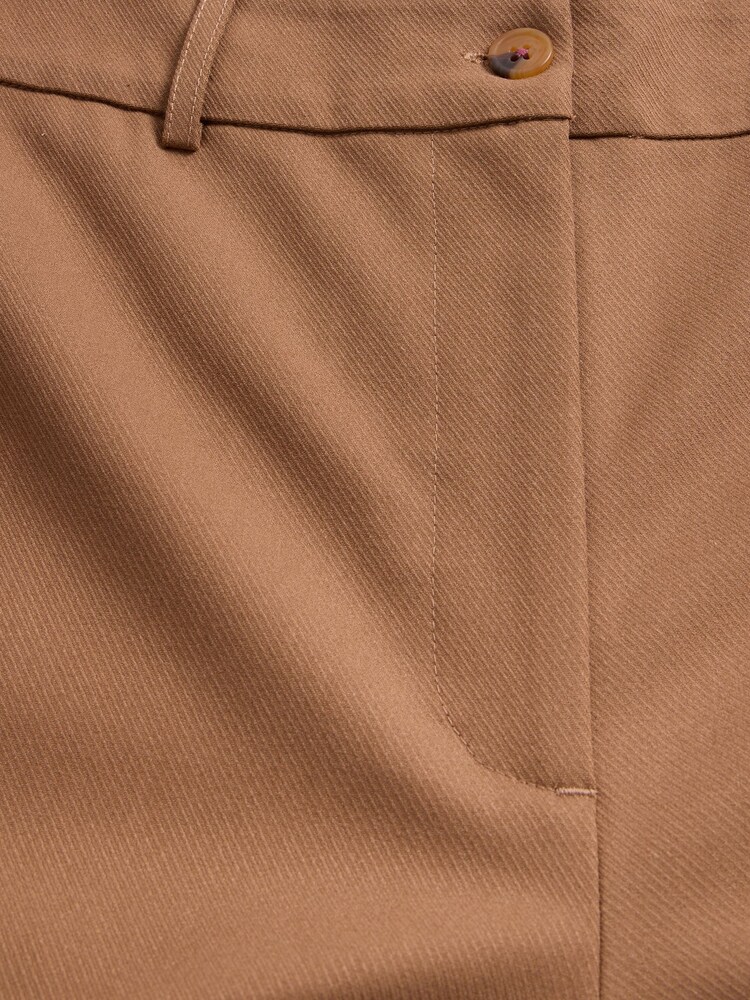 White Stuff Brown Wide Leg Belle Trousers - Image 7 of 7
