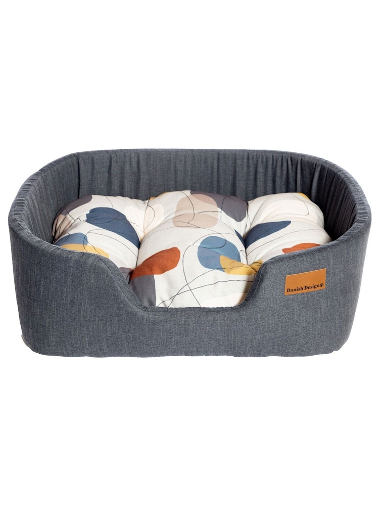 Danish Designs Grey Large Colourblock Steel Lux Slumber Bed - Image 2 of 3