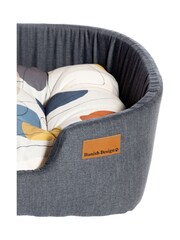 Danish Designs Grey Large Colourblock Steel Lux Slumber Bed - Image 3 of 3
