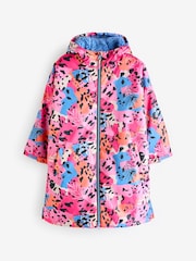 Pink - Mountain Warehouse Kids Tidal Printed Waterproof Changing Robe - Bild 3 von 4