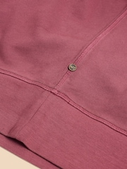 White Stuff Purple 100% Cotton Crew Neck Sweater - Image 7 of 7