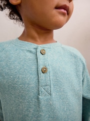 Neutral/Blue/Grey 3 Pack Relaxed Fit Pyjamas (9mths-8yrs) - Image 3 of 11