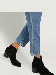 Dune London Black Possible Western Low Boots - Image 5 of 5