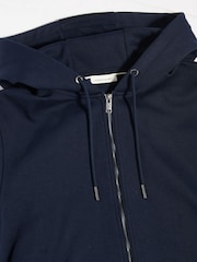 Peckham Rye Blue Full Zip Hooded Jacket - Image 11 of 11