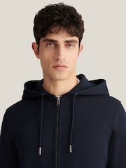 Peckham Rye Blue Full Zip Hooded Jacket - Image 4 of 11