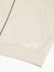 Peckham Rye Natural Full Zip Hooded Jacket - Image 10 of 11