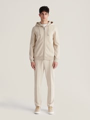 Peckham Rye Natural Full Zip Hooded Jacket - Image 3 of 11
