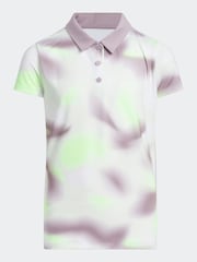 adidas Golf Multi Allover Print Polo Shirt - Image 1 of 3