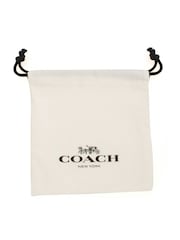 COACH Silver Tone COACH Signature C Starter Necklace - Image 4 of 4