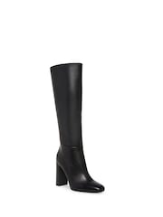 Steve Madden Ally Kniehohe Stiefel in Kroko-Optik, Schwarz - Bild 2 von 7