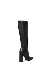 Steve Madden Ally Kniehohe Stiefel in Kroko-Optik, Schwarz - Bild 3 von 7
