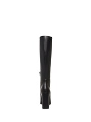 Steve Madden Ally Kniehohe Stiefel in Kroko-Optik, Schwarz - Bild 5 von 7