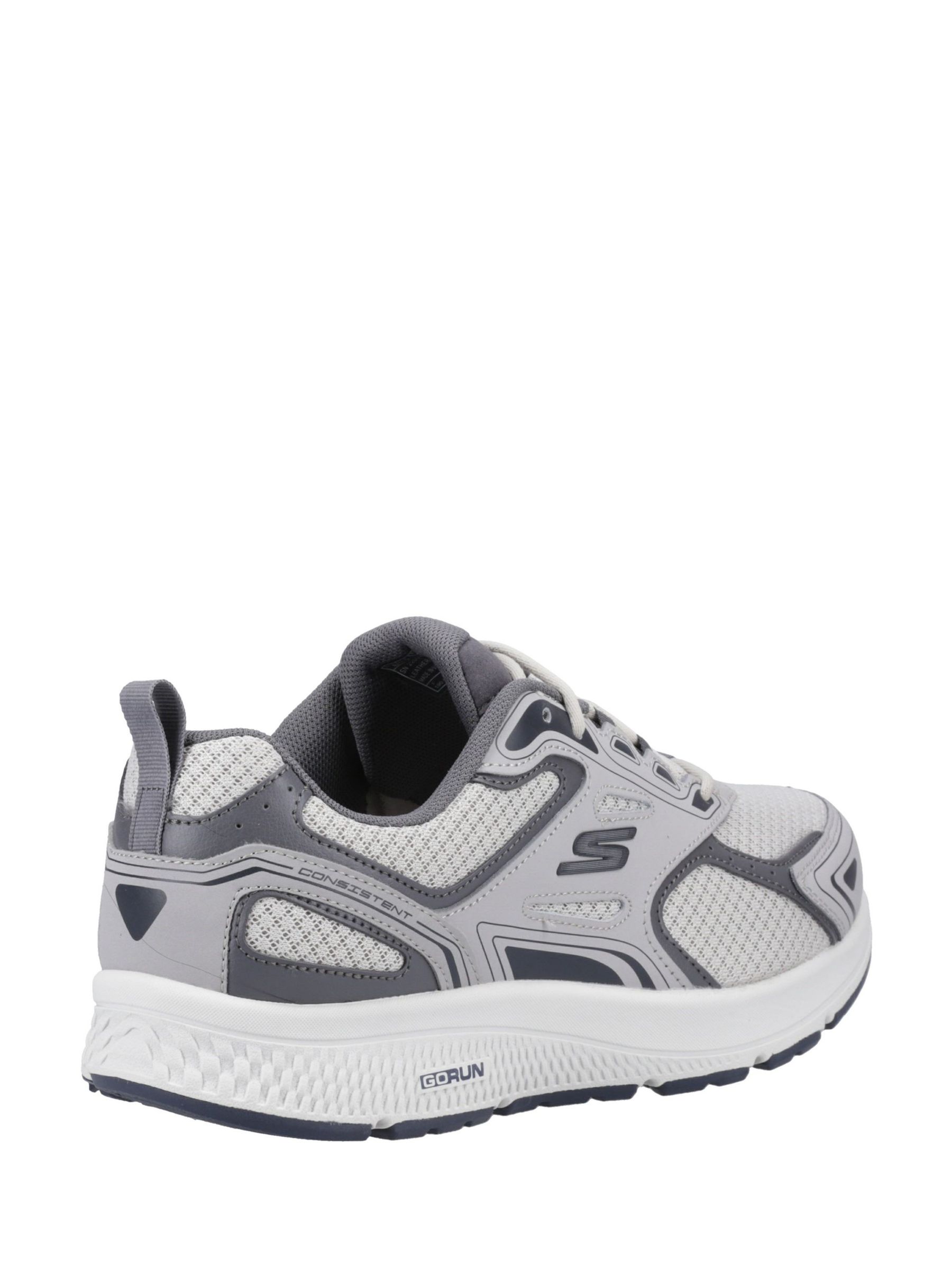 Skechers grey running shoes cheap