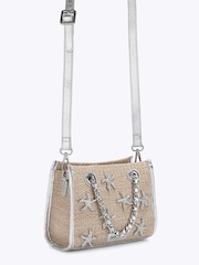 Carvela Silver Marina Starfish Micro Bag - Image 2 of 4