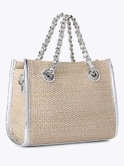 Carvela Silver Marina Starfish Micro Bag - Image 3 of 4