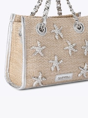 Carvela Silver Marina Starfish Micro Bag - Image 5 of 5
