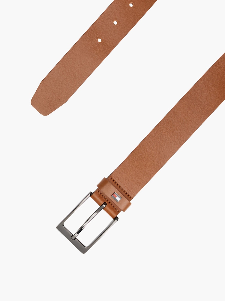 بني - حزام جلد Layton من Tommy Hilfiger - Image 2 of 3
