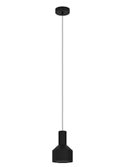 Eglo Black Casibare Steel Pendant Ceiling Light - Image 2 of 4