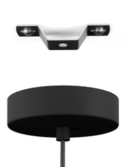 Eglo Black Casibare Steel Pendant Ceiling Light - Image 3 of 4