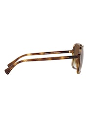 Ralph By Ralph Lauren Brown 0RA5291U Sunglasses - Image 10 of 12