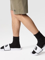 The North Face White Mens Base Camp III Slides - Image 1 of 2