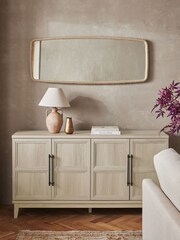 Light Natural Rope Frame Full Length Mirror - Image 1 of 5