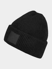 adidas Black adidas Pink Wide Cuff Beanie - Image 1 of 2