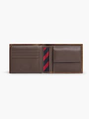 Tommy Hilfiger Brown Leather Flap Wallet - Image 3 of 3