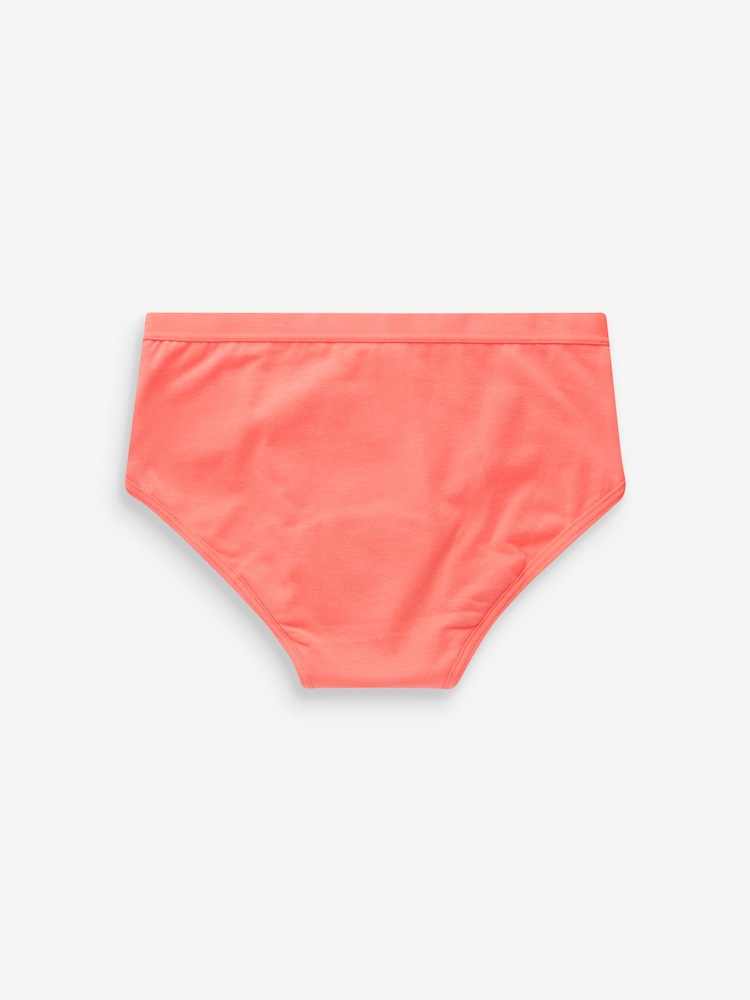 Pink/Orange Teen Light Flow Period Pants 2 Pack (7-16yrs) - Image 5 of 6