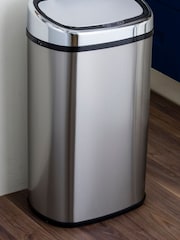 Tower Metal Sensor Lid 58L Bin - Image 1 of 4