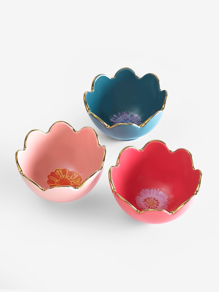 Lucy Tiffney Multi Dip Bowls Set Of 3 - Image 2 of 4