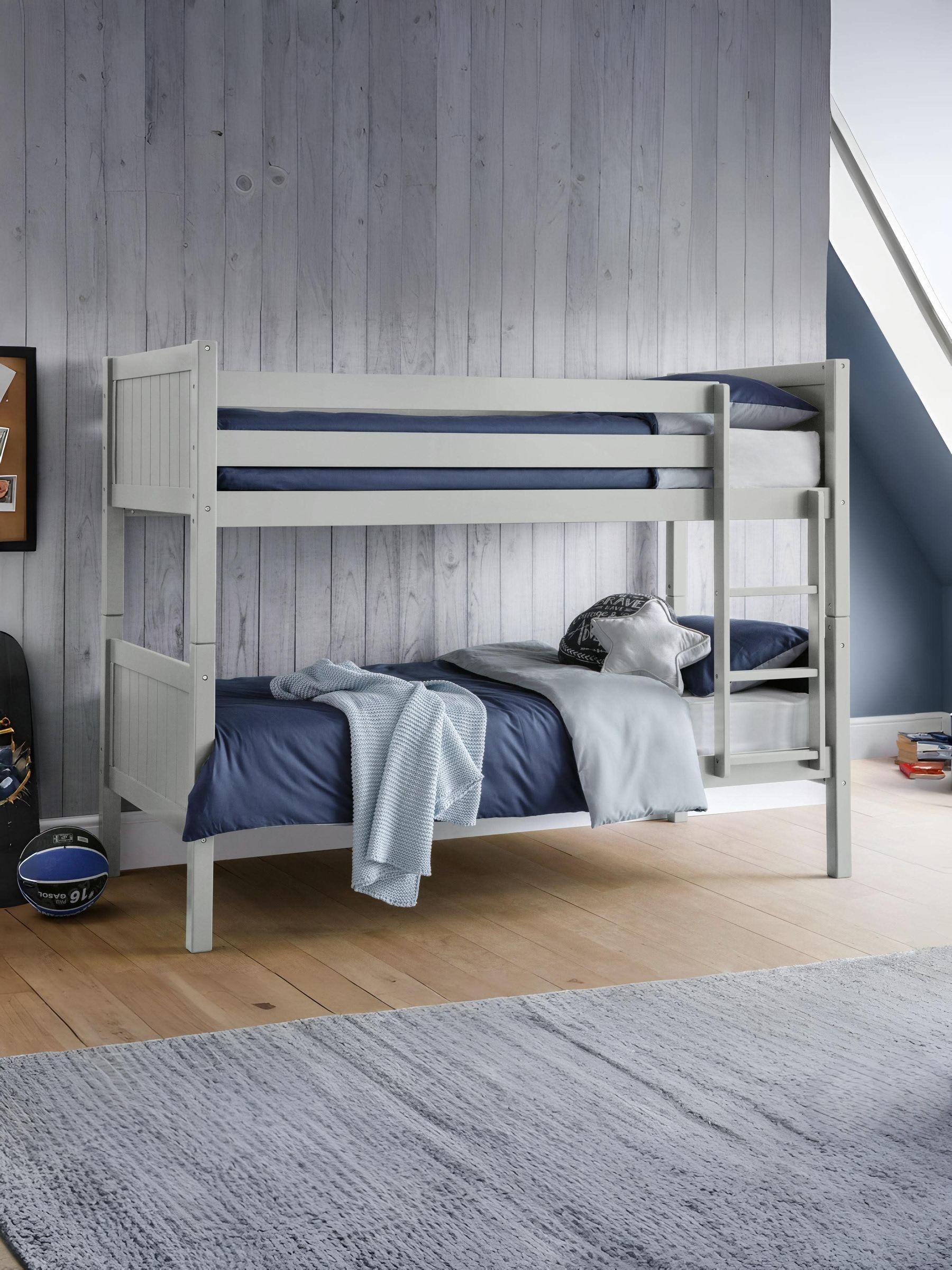 Julian Bowen Bella Dove Grey Bunk Bed - Image 8
